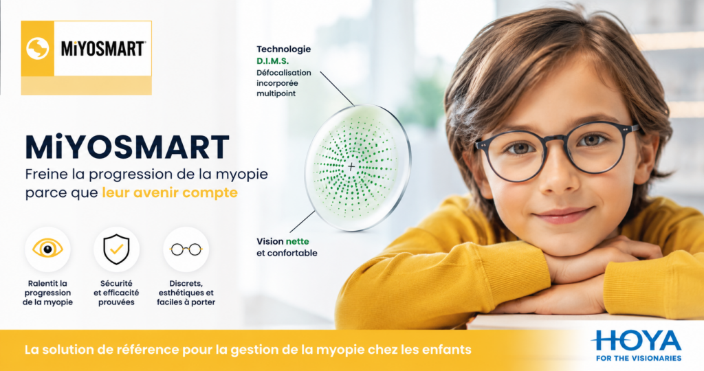 Optique GRANDPERRET spécialiste de la vision de l'enfant et des verres à freination de la myopie.